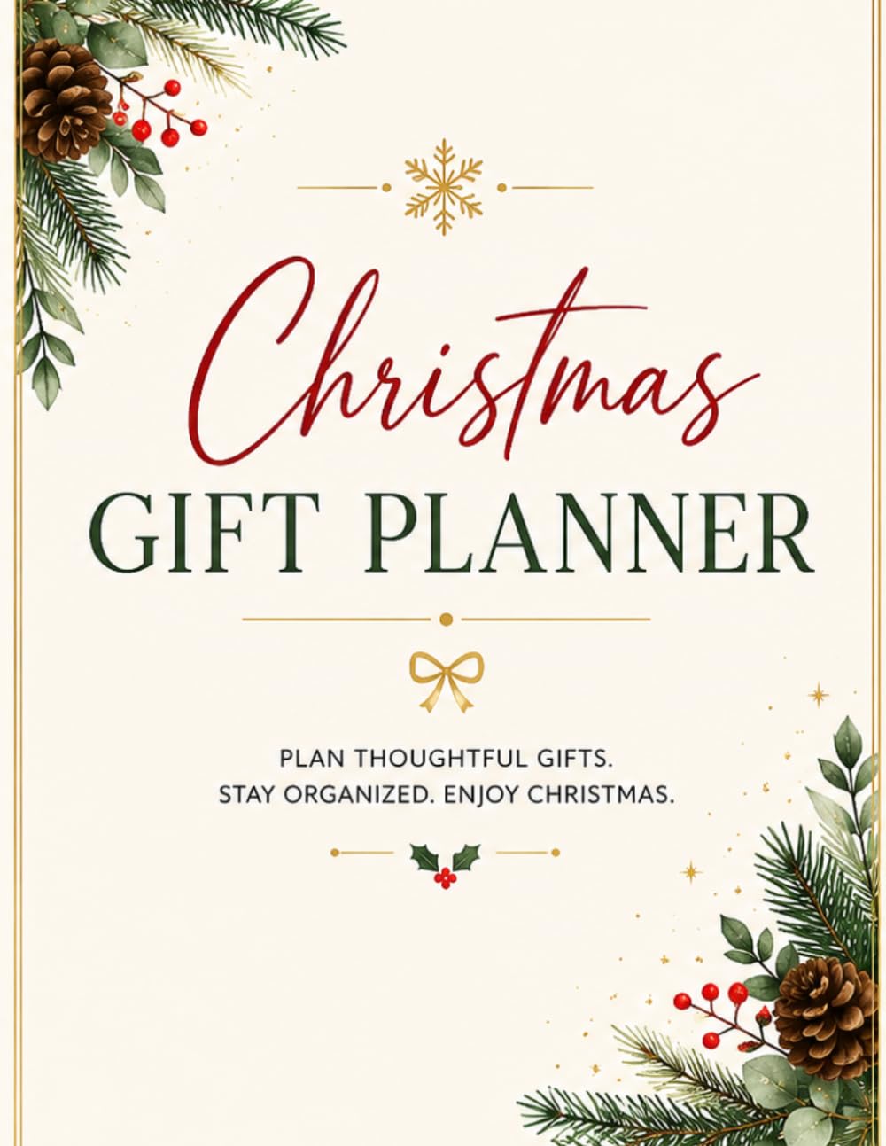 Christmas Gift Planner baixar o livro de graça