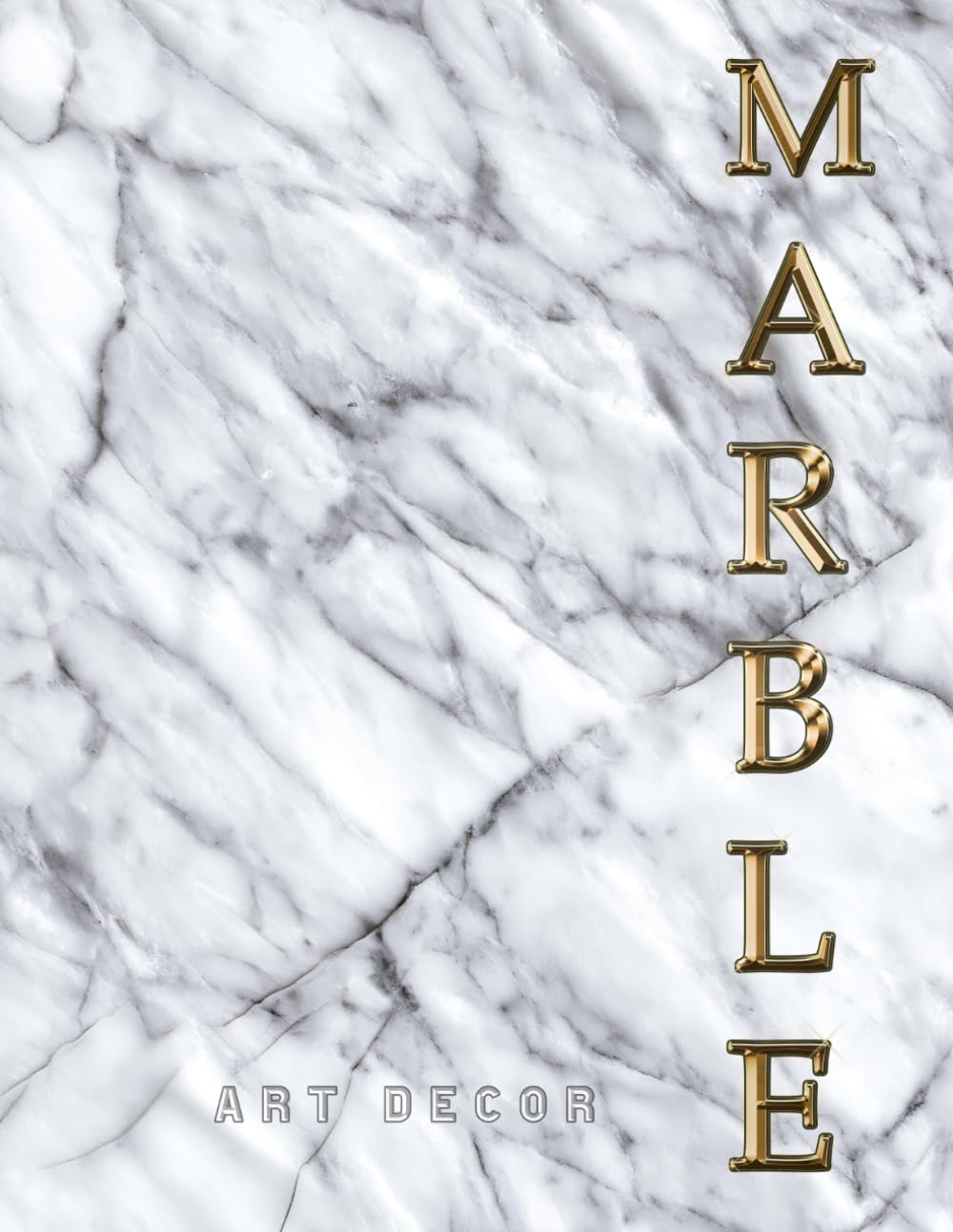 Marble Art Decor: Luxurious White Marble Design | Coffee Table Book | For Interior Design, Guestbooks and Journaling baixar livro de graça