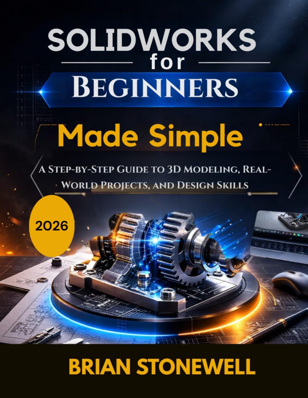 SolidWorks for Beginners Made Simple: A Step-by-Step Guide to 3D Modeling, Real-World Projects, and Design Skills baixar o livro de graça