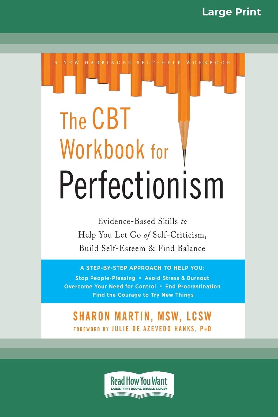 capítulo por capítulo baixar The CBT Workbook for Perfectionism: Evidence-Based Skills to Help You Let Go of Self-Criticism, Build Self-Esteem, and Find Balance (16pt Large Print Edition)