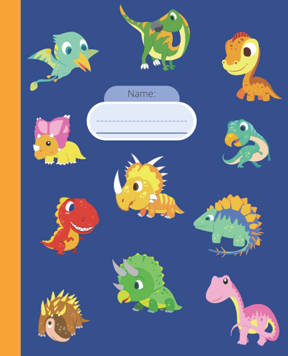 capítulo por capítulo baixar Dinosaur Composition Notebook: Dino Composition Notebook for Kids, Wide Rule