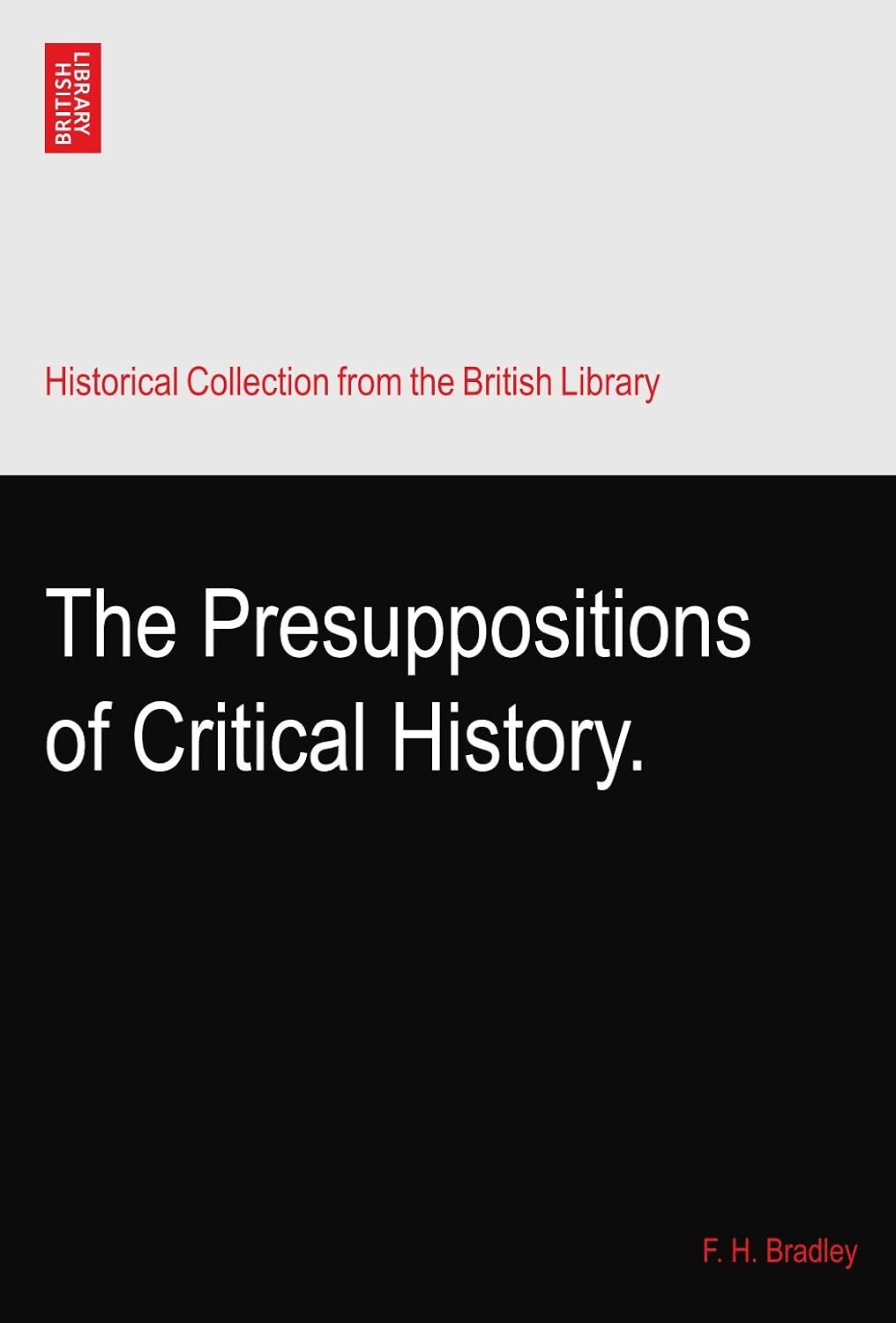 The Presuppositions of Critical History. baixar livro de graça