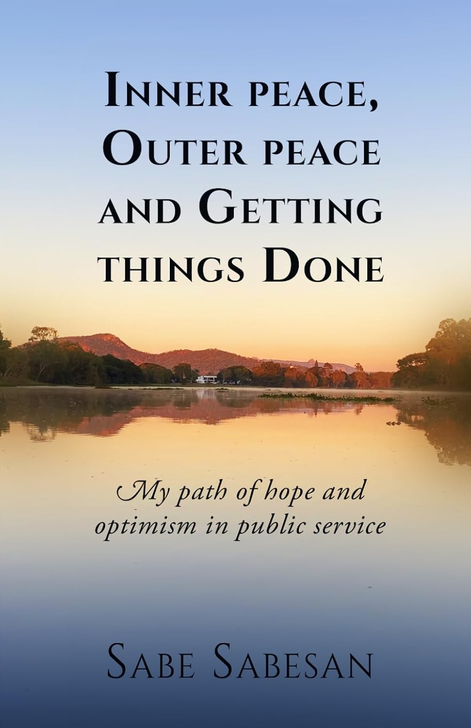 Inner peace, Outer peace and Getting things Done: My path of hope and optimism in public service baixar livro de graça