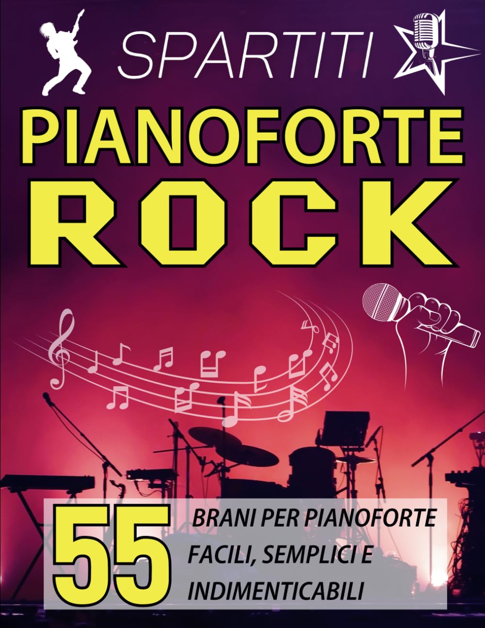 ler totalmente Spartiti Pianoforte Rock: 55 Brani Per Pianoforte Facili, Semplici E Indimenticabili