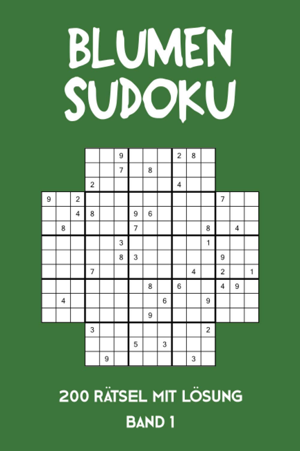 Blumen Sudoku 200 Rätsel mit Lösung Band 1: Sudoku Variation ähnlich wie Samurai-Sudoku (German Edition) baixar livro de graça