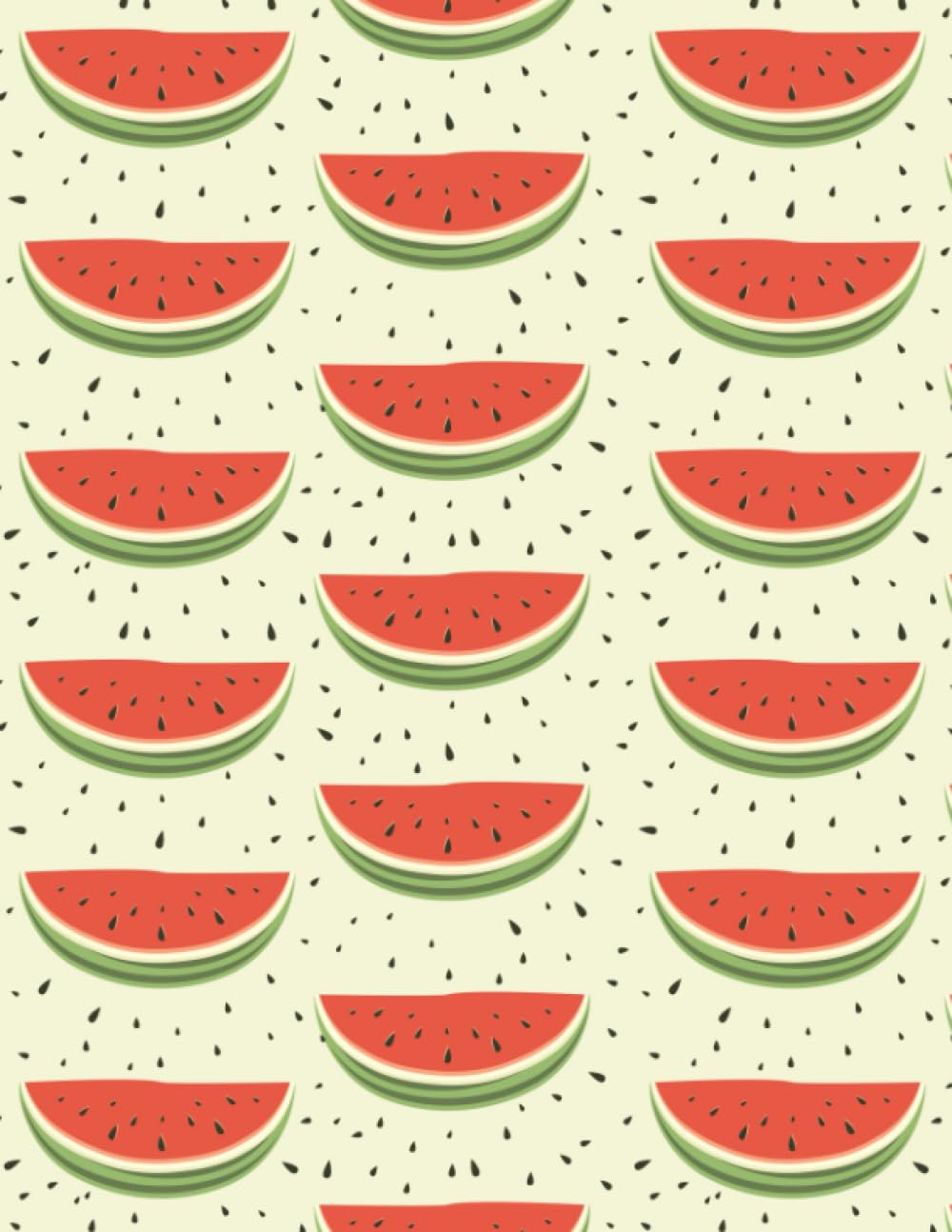 ler totalmente Watermelon Graph Paper Journal: 8.5 X 11 Grid Ruled Notebook For Sketching Out Designs, Creating Scale Drawings, And Making Precise Diagrams.... And Seed Pattern Cover - 5 X 5 Squared Paper