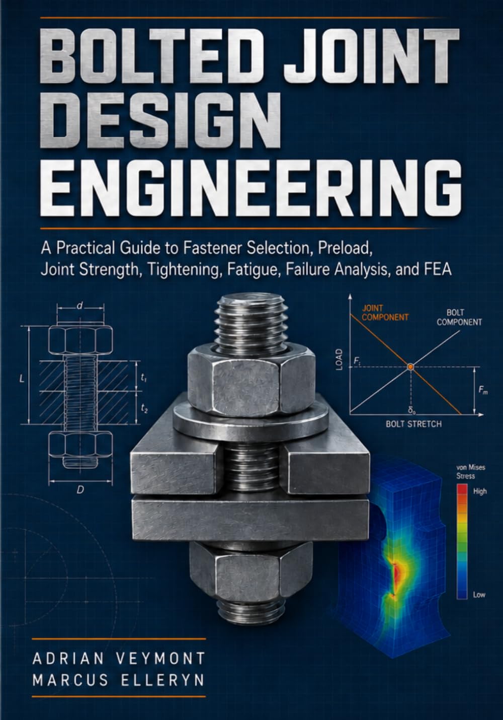 Bolted Joint Design Engineering: A Practical Guide to Fastener Selection, Preload, Joint Strength, Tightening, Fatigue, Failure Analysis, and FEA baixar o livro de graça