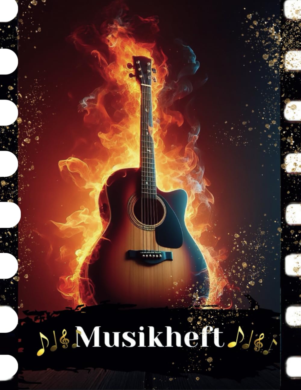 capítulo por capítulo baixar Notenlinienheft DIN A4 mit Lineatur: 80 Seiten Musikheft mit Notenlinien ideal für Musikunterricht und Musiker