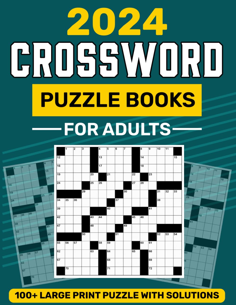 2024 Crossword Puzzle Books For Adults & Seniors Large Print: Easy To Medium 100+ Crossword Puzzles For Adults With Solutions That Will Keep The Brain Sharp baixar livro de graça