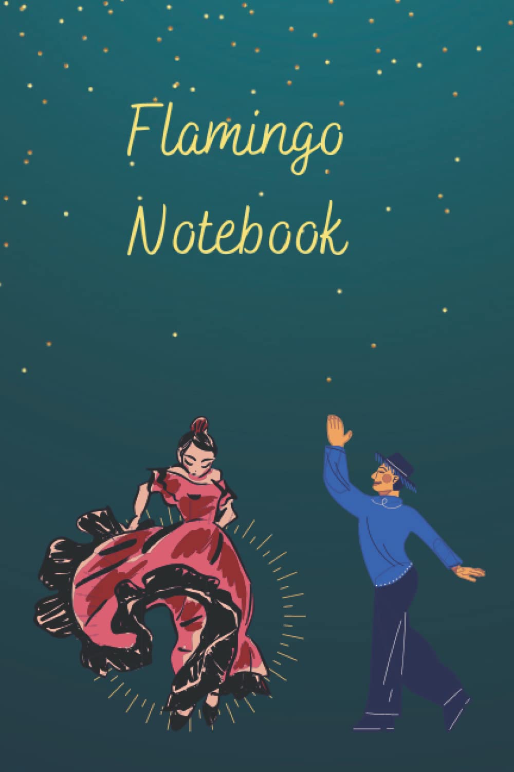 flamingo dancer notebook: Cute glittery cover with a dancer. Use it for school, work, or play. baixar o livro de graça
