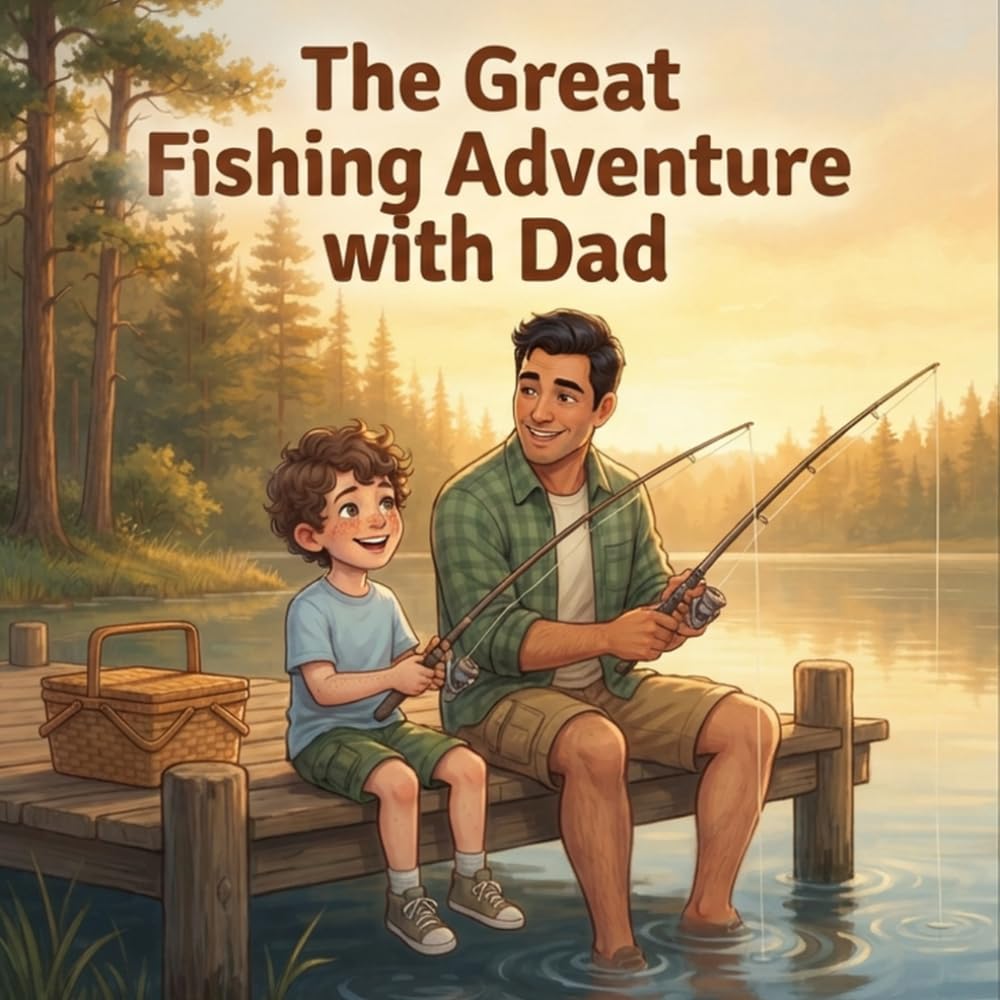 capítulo por capítulo baixar The Great Fishing Adventure with Dad: A Heartwarming Father-Son Story About Patience, Love, and Adventure: An Illustrated Storybook for Kids Featuring... Teamwork, and Cherished Memories by the Lake