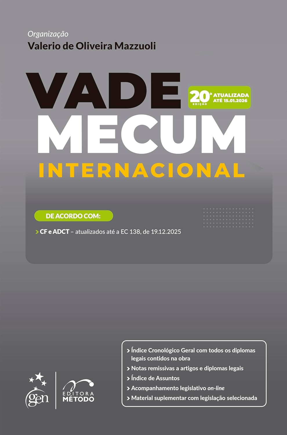 capítulo por capítulo baixar Vade Mecum Internacional - 20ª Edição 2026