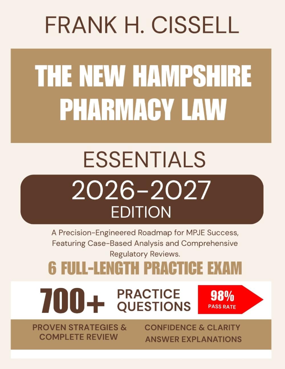 ler totalmente The New Hampshire Pharmacy Law Essentials 2026-2027 Edition: A Precision-Engineered Roadmap for MPJE Success, Featuring Case-Based Analysis and Comprehensive Regulatory Reviews.