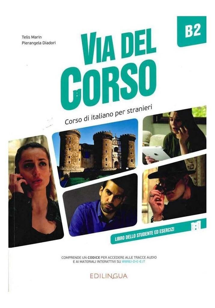 Via del Corso B2 podręcznik + ćwiczenia: Libro dello studente ed esercizi + codice i-d-e-e baixar livro de graça