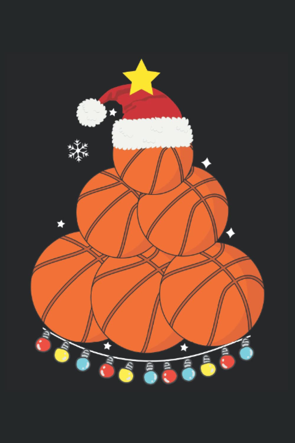 capítulo por capítulo baixar Christmas Tree Basketball Light: 6x9 Notes, Notebook, Journal, Diary 120 Pages