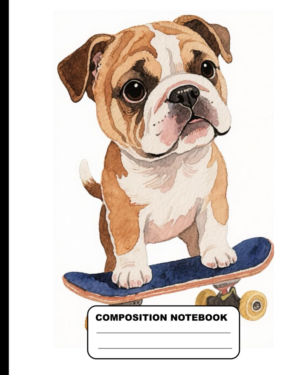 capítulo por capítulo baixar Super Cute Bulldog Puppy On A Skateboard Wide Ruled Composition Notebook: Dog Themed Notebook 7.5 Inches x 9.25 Inches 110 Pages