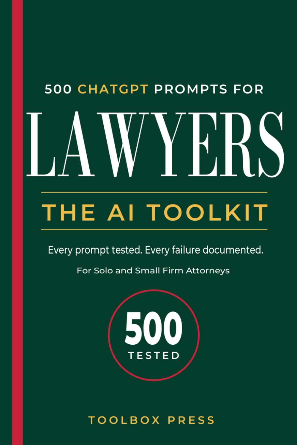 capítulo por capítulo baixar 500 ChatGPT Prompts for Lawyers: Legal Writing, Demand Letters, Estate Planning and Law Firm Management for Solo and Small Firm Attorneys (AI Toolkit for Professionals)
