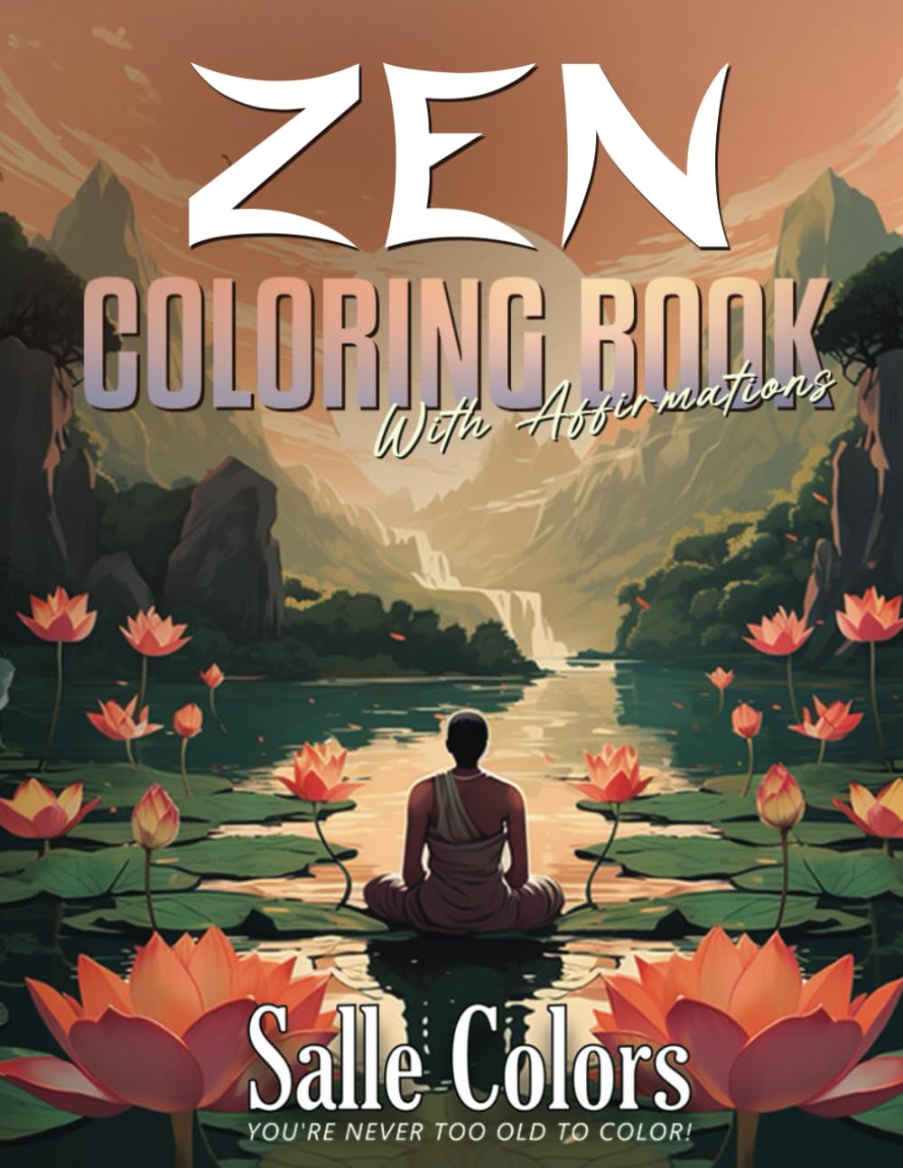 ler totalmente Zen Coloring Book with Affirmations: Find Peace and Joy Through Creative Mindfulness