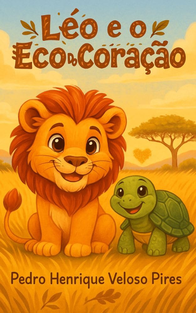 ler totalmente Léo: O Eco do Coração: Uma história infantil emocionante sobre empatia, paciência e amizade (As Aventuras de Léo, o leãozinho amigo)