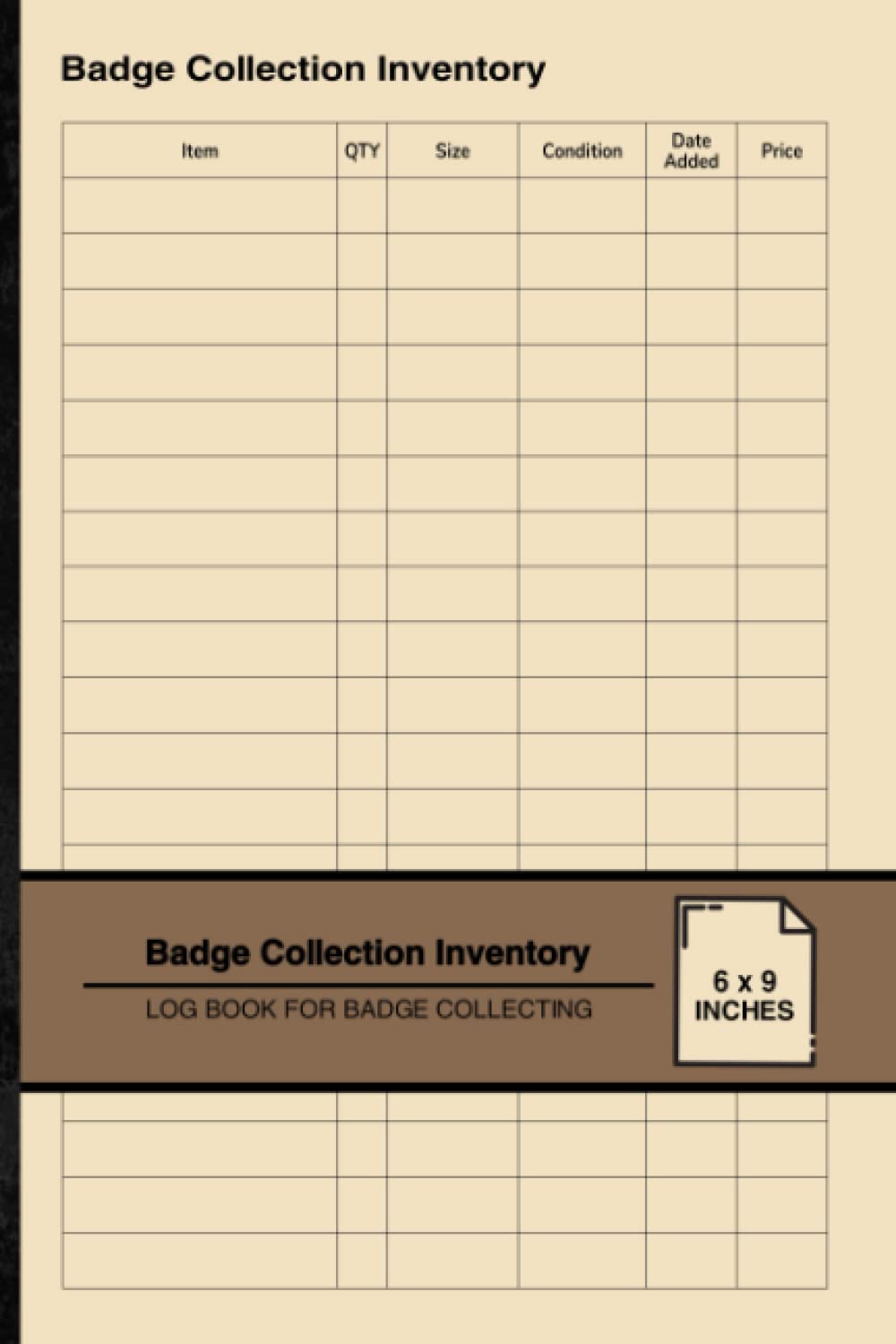 capítulo por capítulo baixar Badge Collection Inventory: Log Book For Badge Collecting | For Badge Collectors | Small