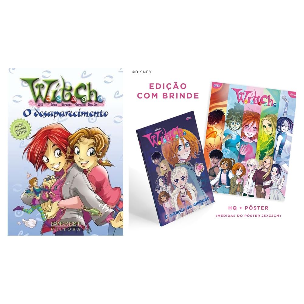 Kit Witch - O Desaparecimento + W.I.T.C.H.: O Coração da Amizade – Vol. 1 baixar o livro de graça