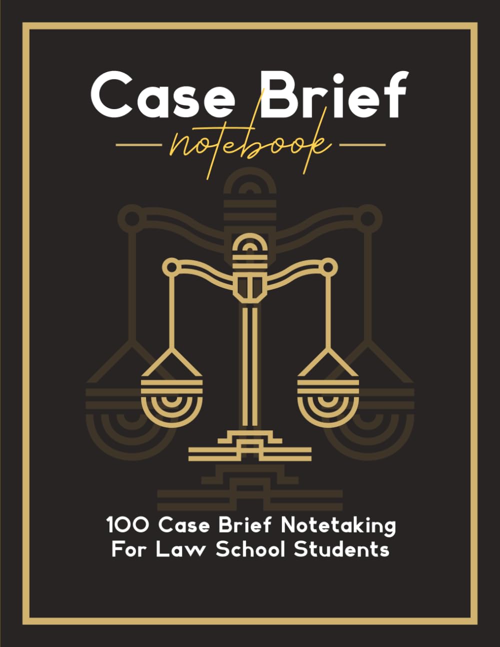 Law School Case Brief Notebook: 100 Law School Cases Brief, Procedural Posture, Facts, Issues, Rules, Analysis, Holding, Dissent | Monthly Priorities, To-Do Checklists & more baixar livro de graça