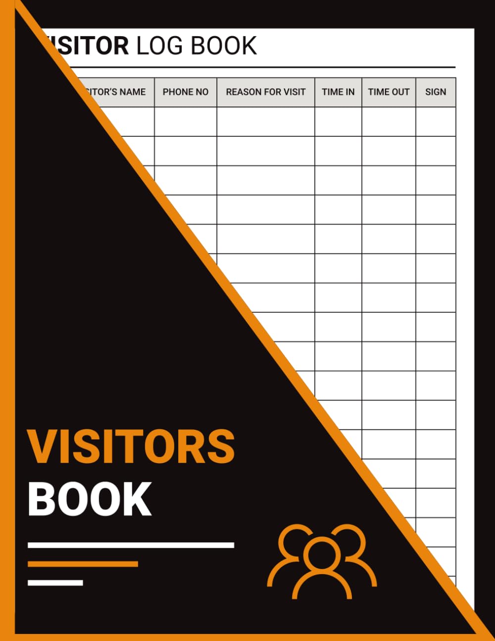 Visitors Book: Visitor Sign-In and Sign-Out Register for Offices and Businesses baixar livro de graça