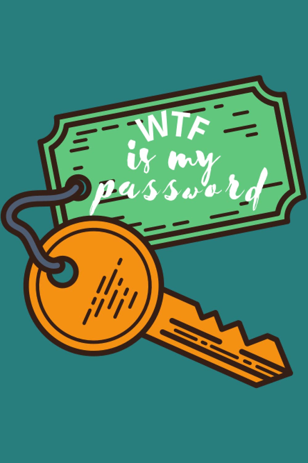 WTF is my password: Logbook for Password and Other Stuff You Forget Gift for Women, Gift for Moms, Valentines Day & this book decoration is very good and awesome. baixar o livro de graça