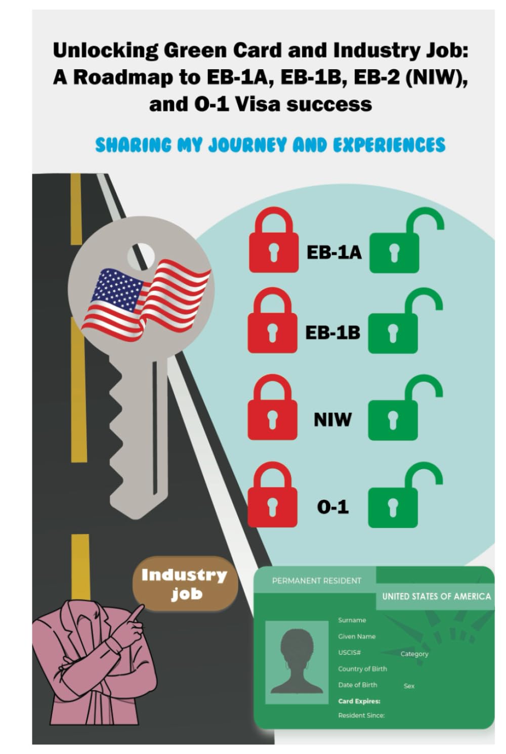 Unlocking Green Card And Industry Job: A Roadmap To EB-1A, EB-1B, EB-2 NIW, And O-1 Visa Success: Sharing my Journey and Experiences baixar livro de graça