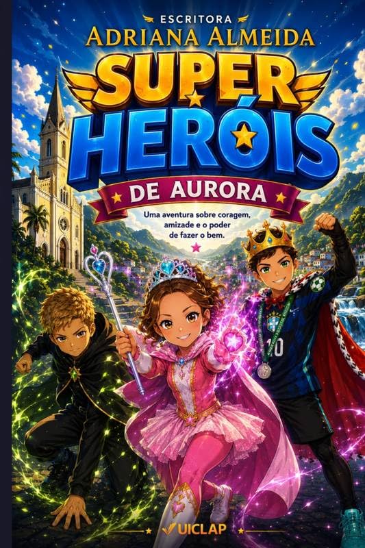 Super-heróis de Aurora: Você no meu livro, super-heróis de Aurora