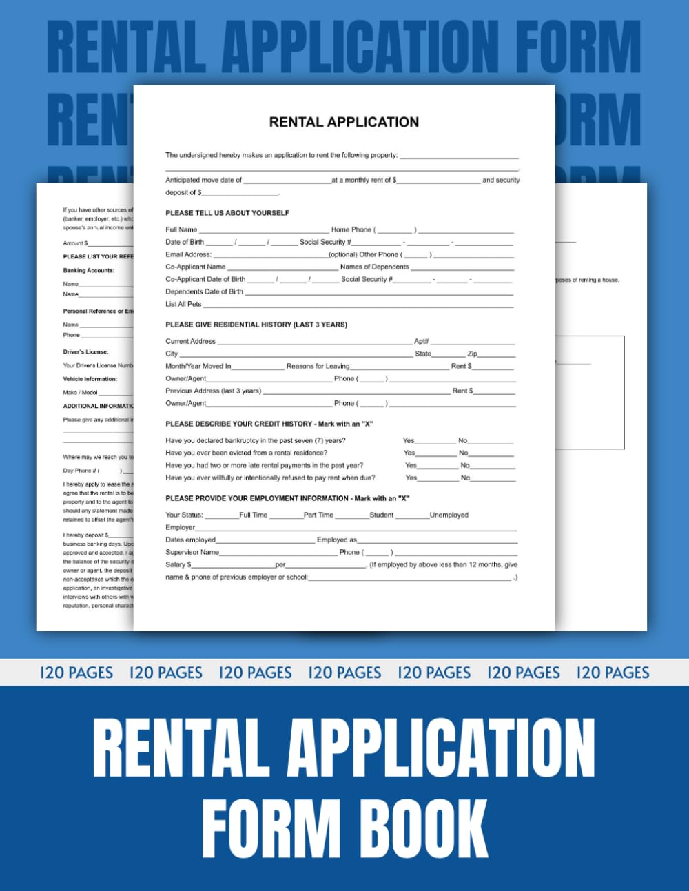 Rental Application Form Book: Legal Forms for Tenants and Landlords – Streamline Apartment Applications, Tenant Screening, Lease Agreements, and Move-In Checklists. baixar livro de graça