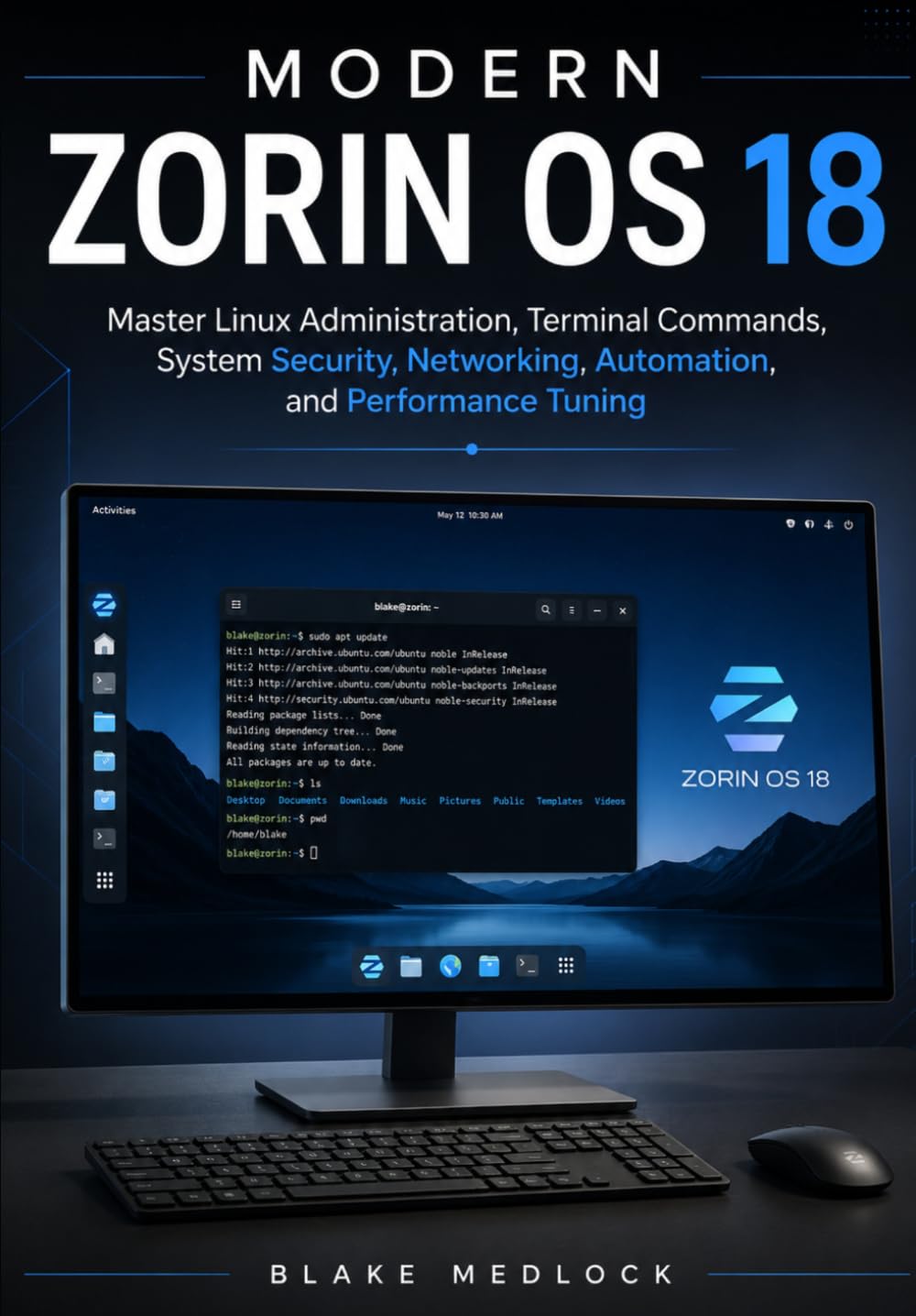 Modern Zorin OS 18: Master Linux Administration, Terminal Commands, System Security, Networking, Automation, and Performance Tuning baixar livro de graça