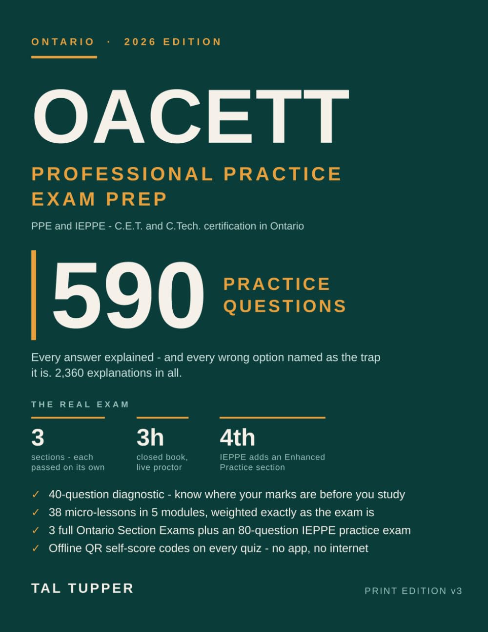OACETT Professional Practice Exam Preparation: 590 practice questions with every answer explained. Enhanced for the fastest study methods. baixar o livro de graça