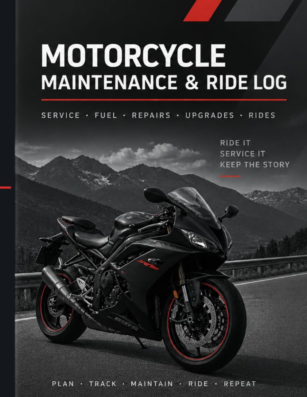 Motorcycle Maintenance & Ride Log: Maintenance, Service, Fuel, Repairs, Upgrades & Ride Tracking baixar o livro de graça