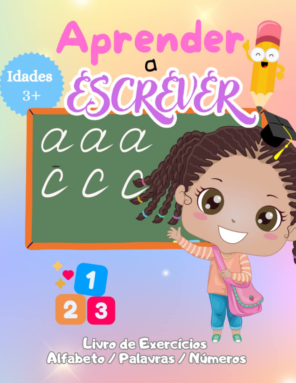 capítulo por capítulo baixar Aprender a Escrever - Livro de exercícios: Aprender a escrever letras e números: livro de atividades para miúdos acima dos 4 anos para praticarem o... (Aprender a Aprender) (Portuguese Edition)