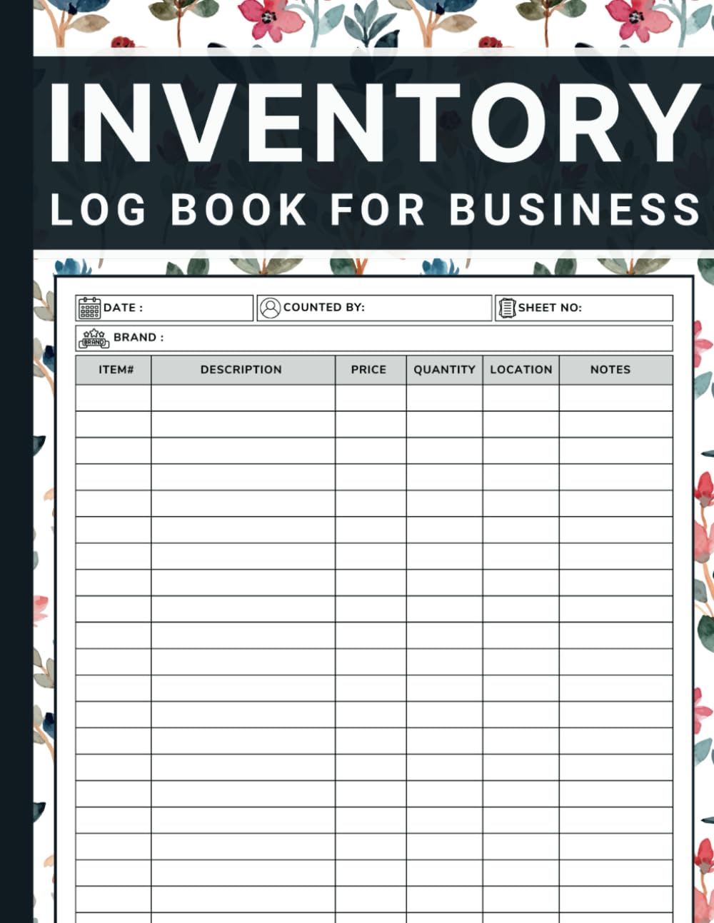 Inventory Log Book for Small Business: Simple Inventory Tracker Notebook | Inventory Log Sheets | Stock Record Organizer Logbook for Small Business and Personal Use baixar o livro de graça
