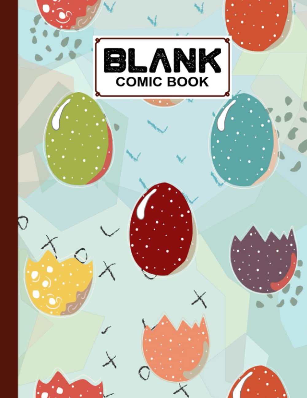 Blank Comic Book: Premium Egg Cover Blank Comic Book, Create Your Own Story, Journal, Notebook, Sketchbook for Kids and Adults, 120 Pages - Size 8.5" x 11" Notebook by Ludmila Breuer baixar livro de graça
