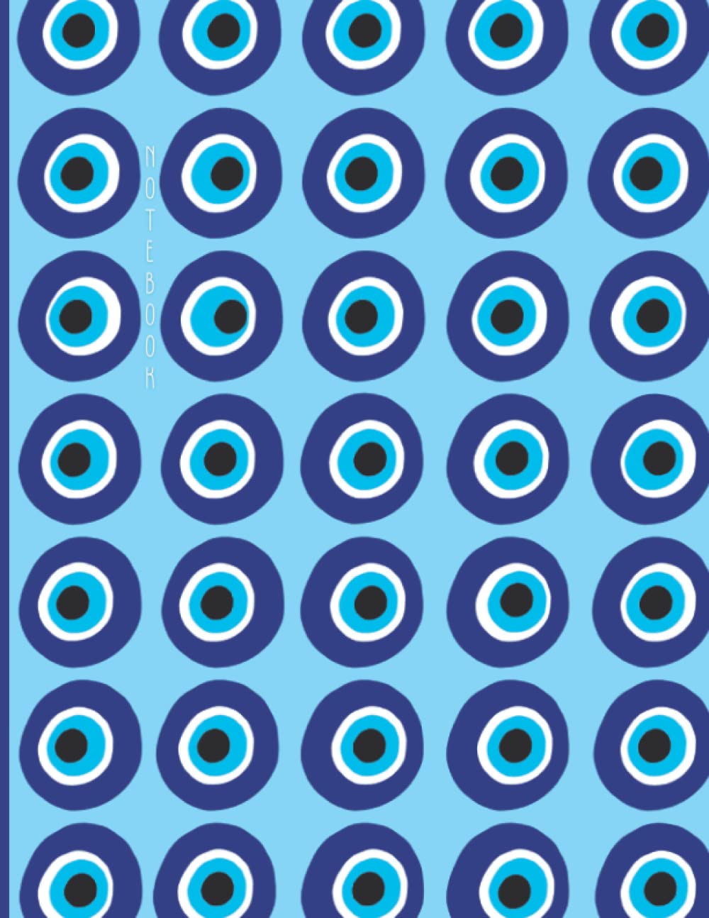 ler totalmente Notebook Aesthetic: Preppy, Aesthetic Notebook For School, College Ruled, Notebook for Teens, Aesthetic Composition Notebook, Preppy Blue Notebook, Evil Eye