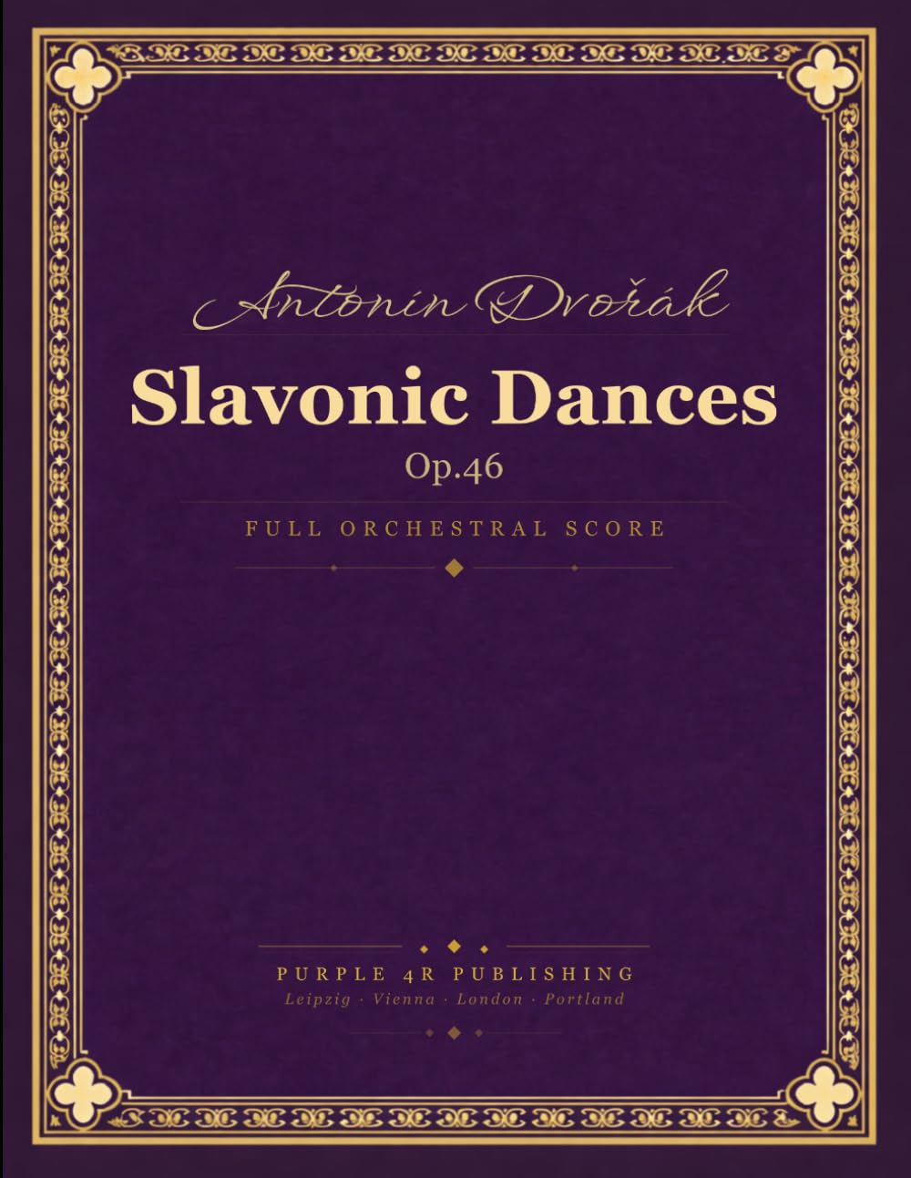 capítulo por capítulo baixar Dvořák: Slavonic Dances, Op. 46 - Full Orchestral Score