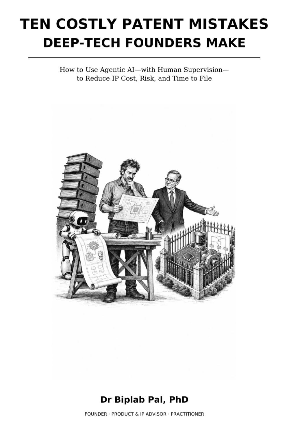 Ten Costly Patent Mistakes Deep-Tech Founders Make: How to Use Agentic AI—with Human Supervision—to Reduce IP Cost, Risk, and Time to File baixar o livro de graça
