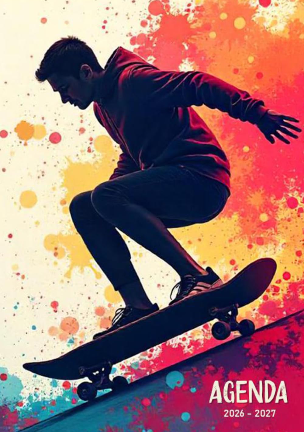 Agenda Scolaire 2026-2027: Skateboard - 1 Jour Par Page | Organisateur et Planificateur Journalier pour Étudiants Collège, Lycée (French Edition) baixar o livro de graça