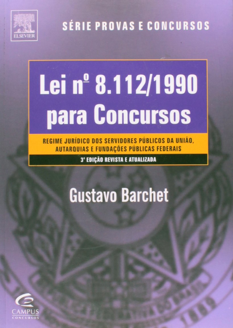 Lei 8.112/1990 Para Concursos baixar o livro de graça
