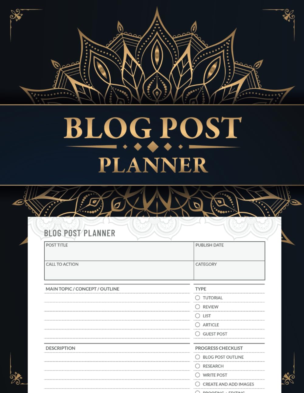 Blog Post Planner For Bloggers: An Essential Log Book for Content Writers to Organize Content - A Gift for Creators & Influencers baixar livro de graça