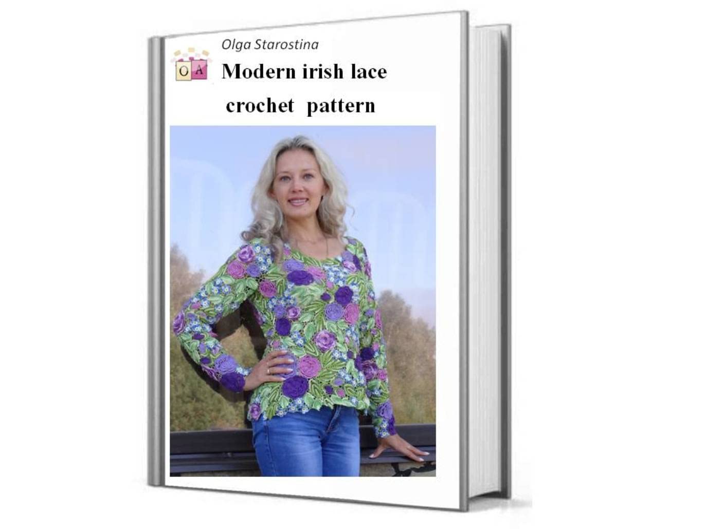 ler totalmente Modern pattern Irish lace crochet blouse (Modern Irish Crochet Lace Pattern) (English Edition)