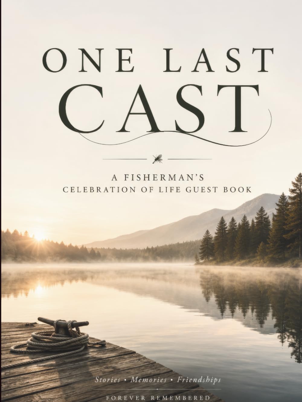 One Last Cast: A Fisherman’s Celebration of Life Guest Book for Funeral, Memorial Service, Photos and Memories baixar livro de graça
