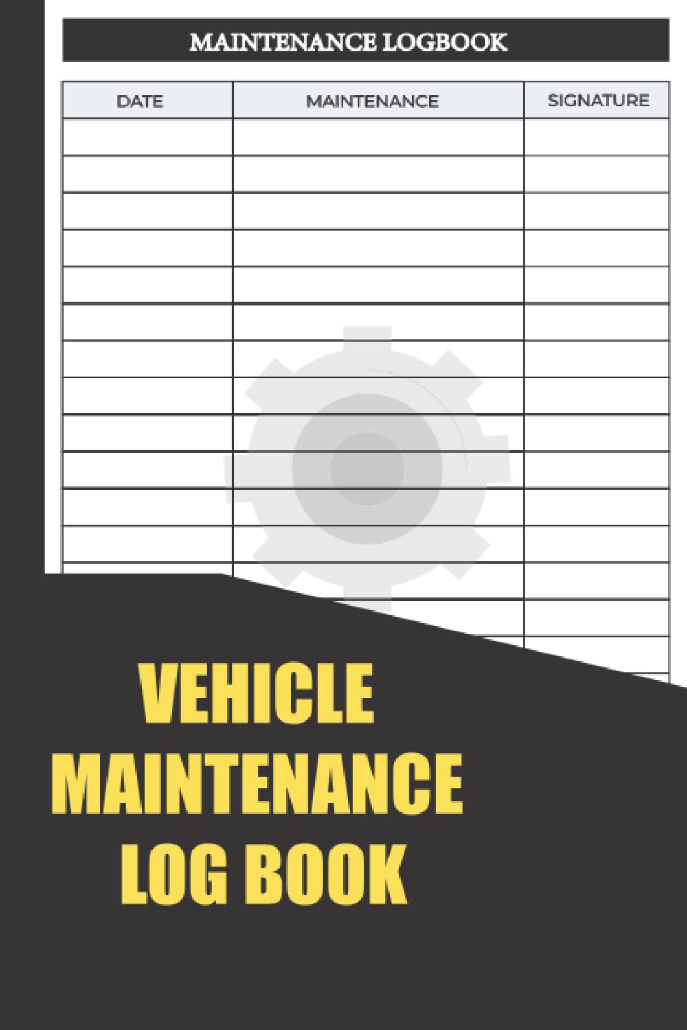 capítulo por capítulo baixar Vehicle Maintenance Log Book: Log Book Black Cover - Size Letter (6 X 9 Inches) 120 Pages, Simple Vehicle Repair Car Maintenance Book Auto Vehicle Loh Book Repair and Maintenance