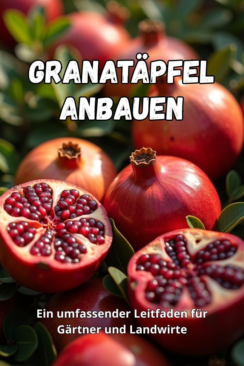 ler totalmente Granatäpfel anbauen: Ein vollständiger Leitfaden von der Sortenwahl und dem Anbau bis hin zur Pflege, Ernte und Langzeitlagerung der Ernte. (German Edition)