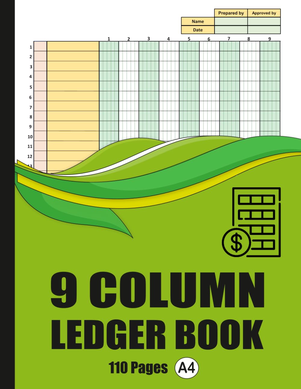 9 Column Ledger Book: Colorful Multi Column Ledger for Accurate Accounting Records & Personal Finance baixar o livro de graça