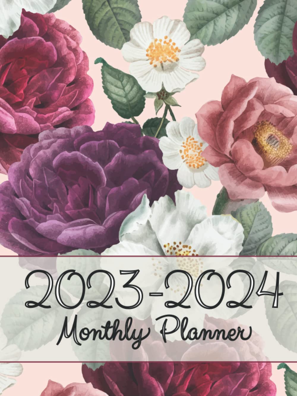 capítulo por capítulo baixar 2023-2024 Monthly Planner For Women Hardcover: 2 Year Large Planner Calendar And Organizer January 2023 To December 2024 With Holidays & Inspirational Quotes | Watercolor Cover, Large Print