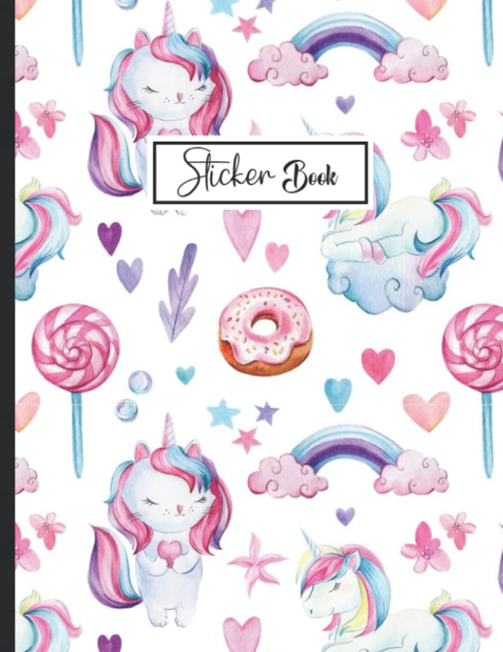 Sticker Book: Cute Pony Design Blank Sticker Album Journal pages for Kids Sticker Collection Book. baixar o livro de graça